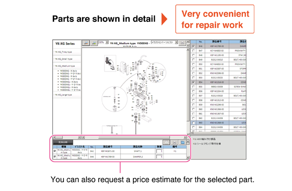 Parts List and Exploded View