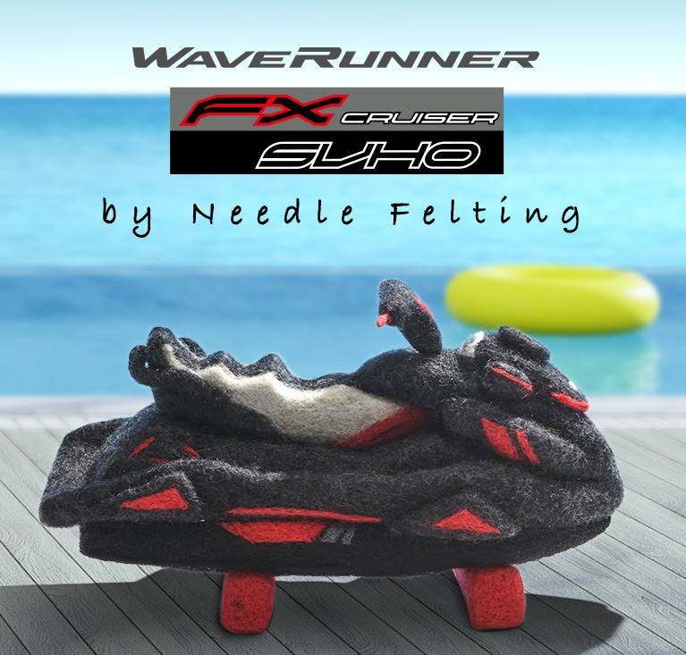 WaveRunner by Needle felting