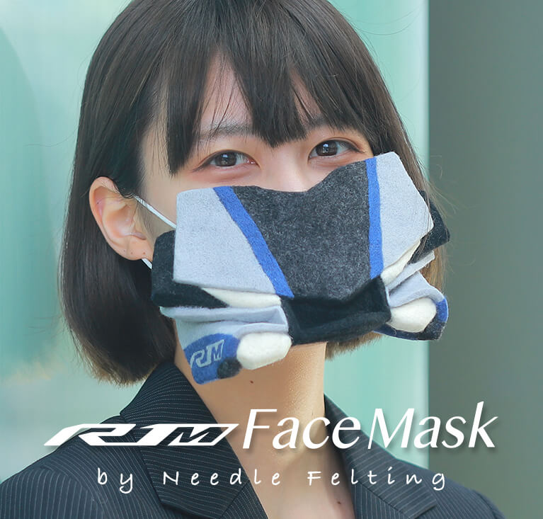 YZF-R1M Face Mask by Needle felting