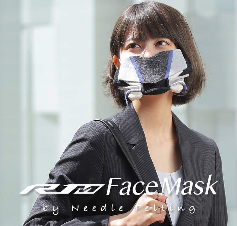 YZF-R1M Face Mask by Needle felting